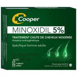 Minoxidil 5% Cooper Sol Ext 60Ml3