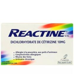 Reactine Cetirizine 10Mg Cpr Sec 7
