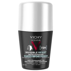 Vichy Homme Déo Invisible 72H Roll-on 50ml