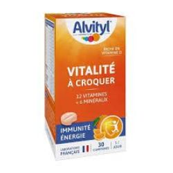 Alvityl Vitalite Ad Cpr A Croq 30