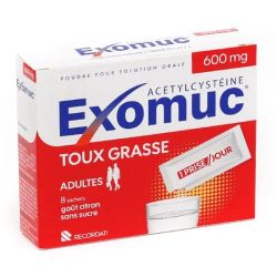 Exomuc 600Mg Sachet 8