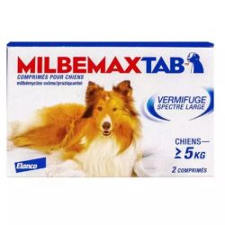 Milbemaxtab Comprimé Chien x2