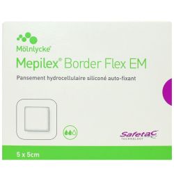 Mepilex Bord Flex Em 5X5cm 10