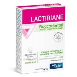 Lactibiane Bucodent Comprimés à Sucer x30