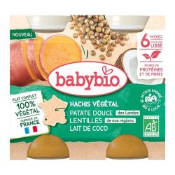 Babybio - Hachis Vegetal 6M+