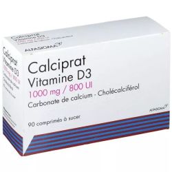 Calciprat D3 1 000Mg/800Ui Cpr 90