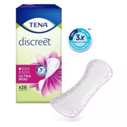 Tena Discreet Serviettes Ultra Mini x28