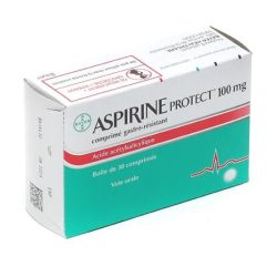 Aspirine Protect 100Mg Cpr 30