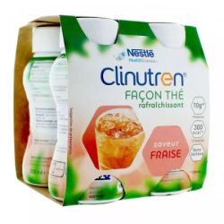 Clinutren Façon Thé Fraise 200ml (x4)