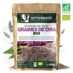 Amoseeds Graines De Chia Bio, 1 Kg