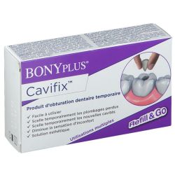 Bonyplus Cavifix Obturateur Dentaire - Solution pour Réparer les Obturations Dentaires
