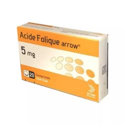 Acide Folique 5Mg Arw Cpr 20