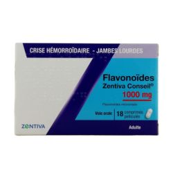 Flavonoides 1 000Mg Zentiva Cpr 18