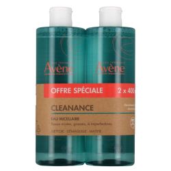 Clenance Eau Micellaire 2X400Ml