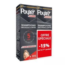 Pouxit Flash Shampooing 100Mlx2