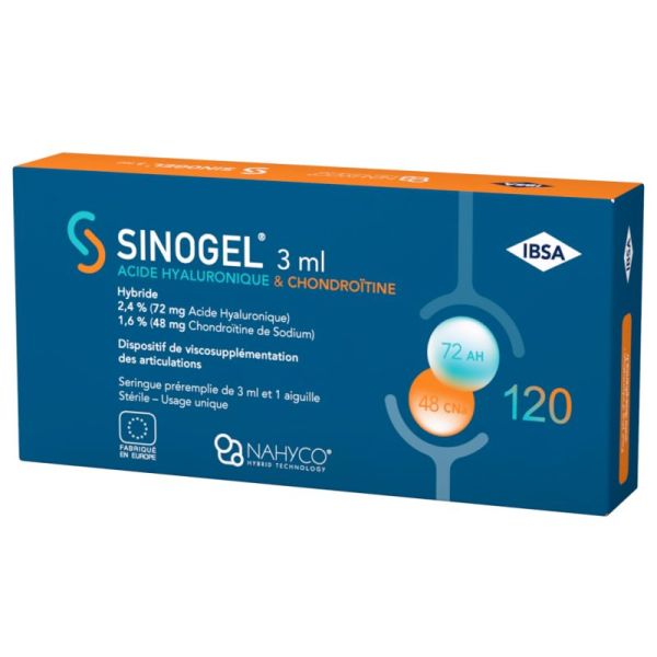 Sinogel Seringue Pré-Remplie 3ml