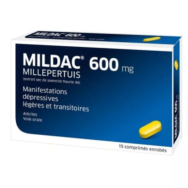 Mildac 600Mg Cpr 15