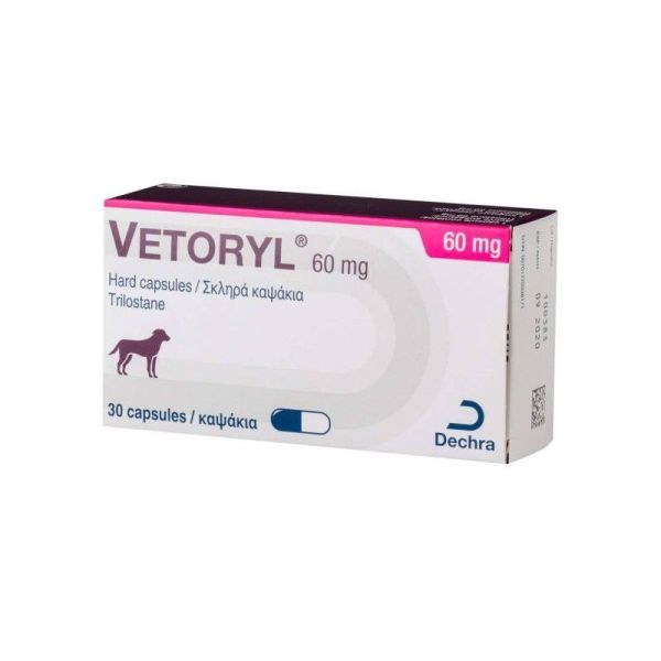 Vetoryl 60Mg Gélules Boîte de 30