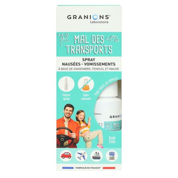 Granions Kid Mal Transport Spr20Ml