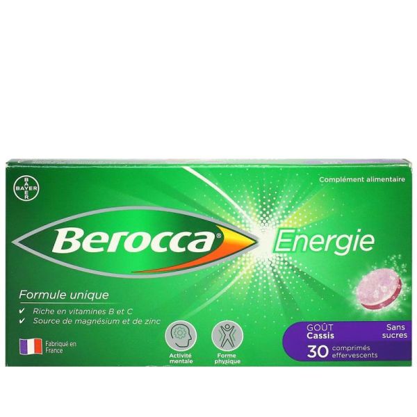 Berocca Energie Cassis Cpr Eff 30