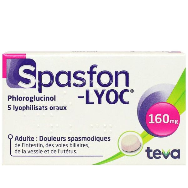 Spasfon Lyoc 160Mg Lyophilisat 5