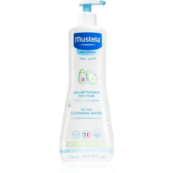 Mustela Bb Eau Nett S/Rinc Pn750Ml