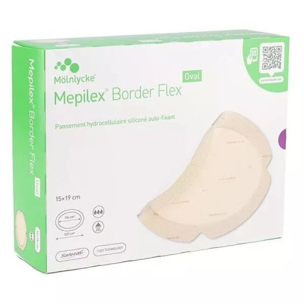 Mepilex Bord Flex Ova 15X19Cm 16