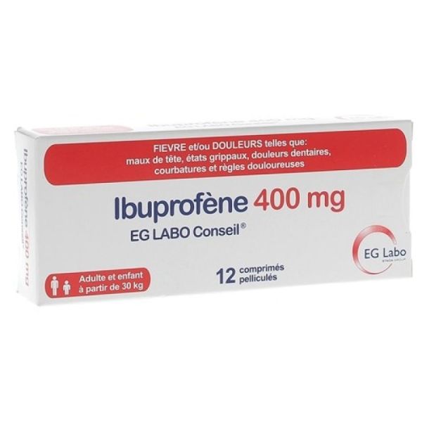 Ibuprofene 400Mg Eg Cons Cpr 12