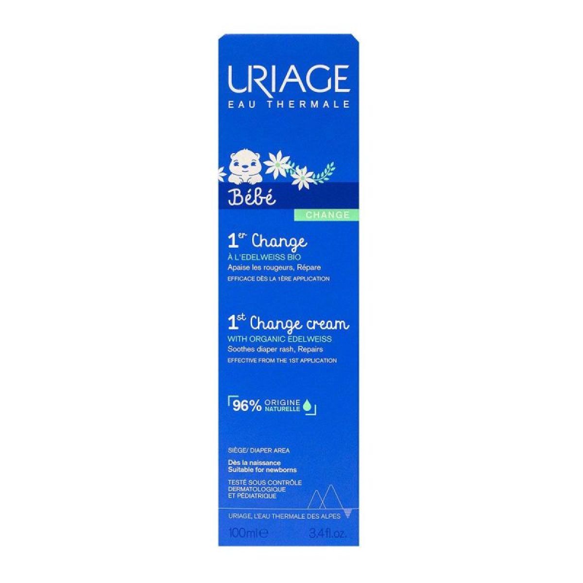 Uriage Bebe 1Er Change soin siège irritation protection