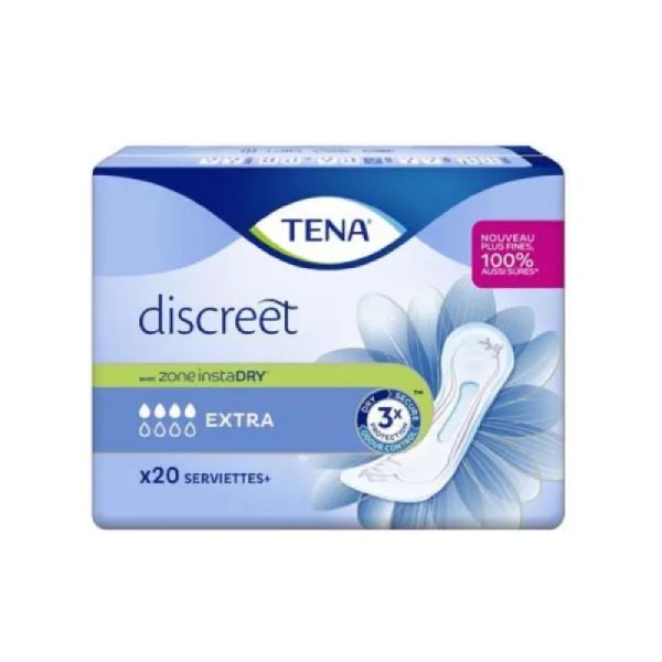 Tena Discreet Serviettes Extra x20