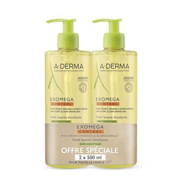 A-Derma Exomega Cont Hle Lav 2X500