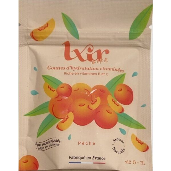 Lxir Life Pastilles Arôme Pêche X12