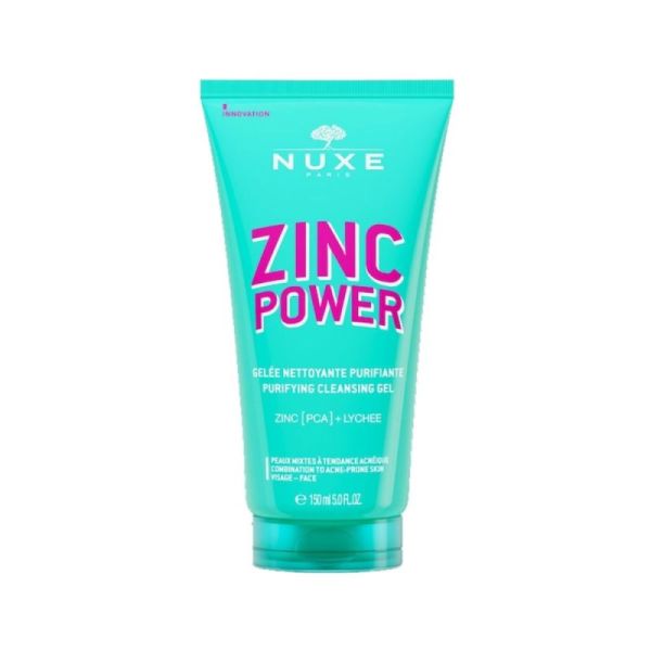 Nuxe Zinc Power Gel Nettoyant150Ml