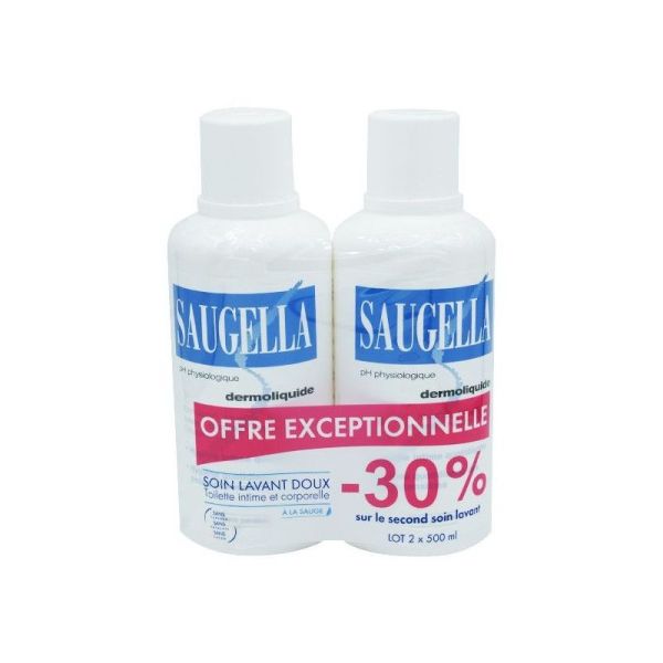 Saugella Emulsion Dermoliquide Lavante 500ml