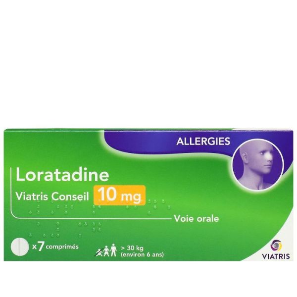 Loratadine 10Mg Mylan Cons Cpr 7