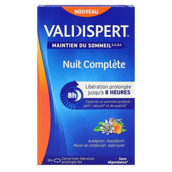 Valdispert Nuit Complète Comprimés 30