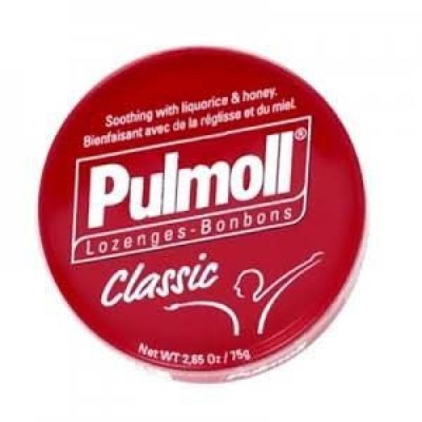 Pulmoll Past Ss/Suc Classic Bt 75G