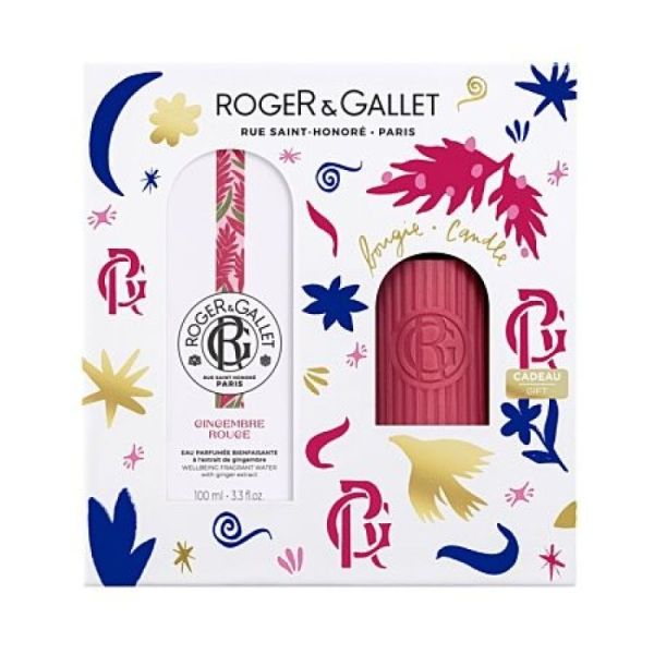 Roger Gallet Coff Gingembre Rouge 100Ml+ Bougie