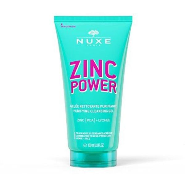 Nuxe Zinc Power Gel Nettoyant150Ml