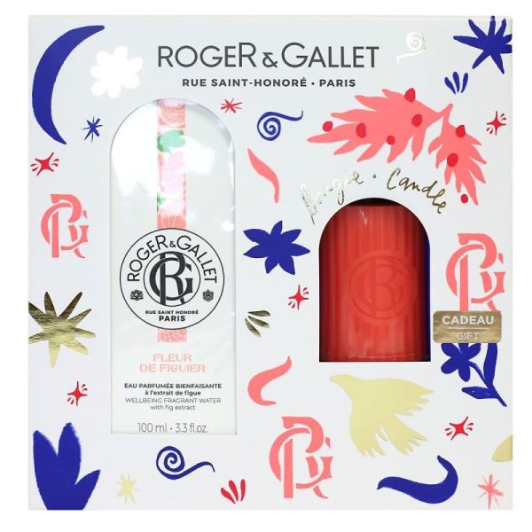 Roger Gallet Coff Fleur Fig 100Ml+ Bougie