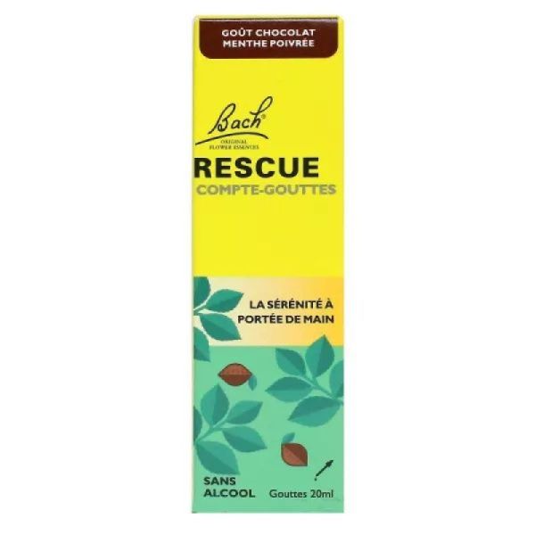 Rescue Bach Choco Menthe Gtt 20Ml