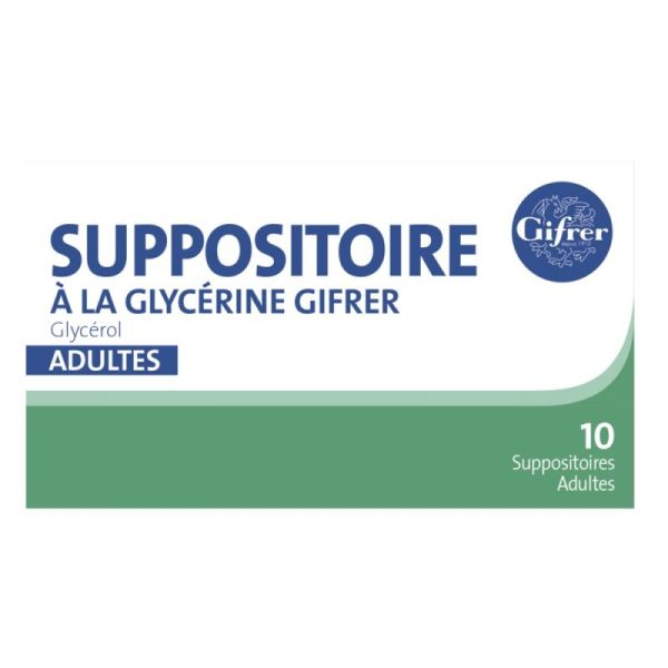 Glycerine Sup Ad Gifrer 10