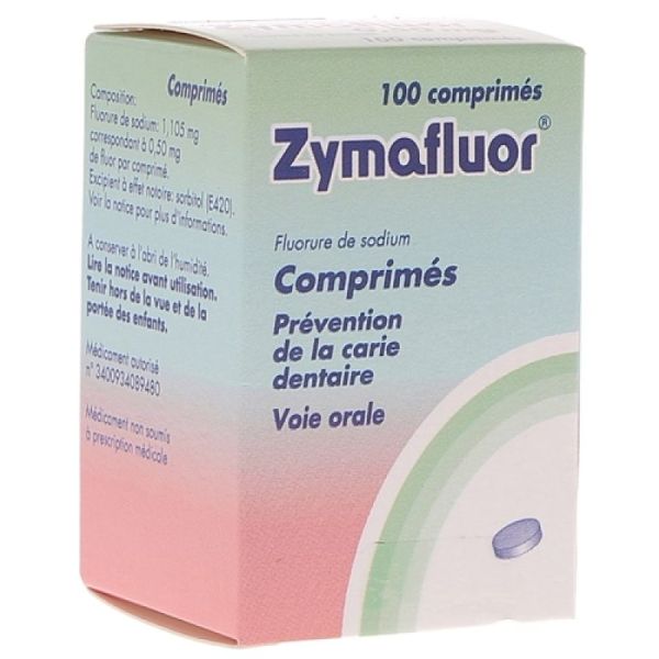 Zymafluor 0,50Mg Cpr 100