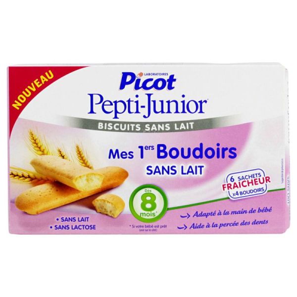 Picot 1ers Boudoirs Vanille 24 Biscuits - Faciles à saisir pour bébé -  Pharma360