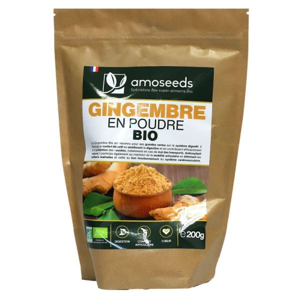 Gingembre Poudre Bio 200G