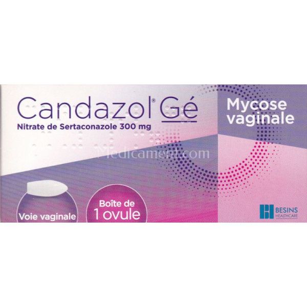 Candazol 300mg x1 ovule - Candidose vagin