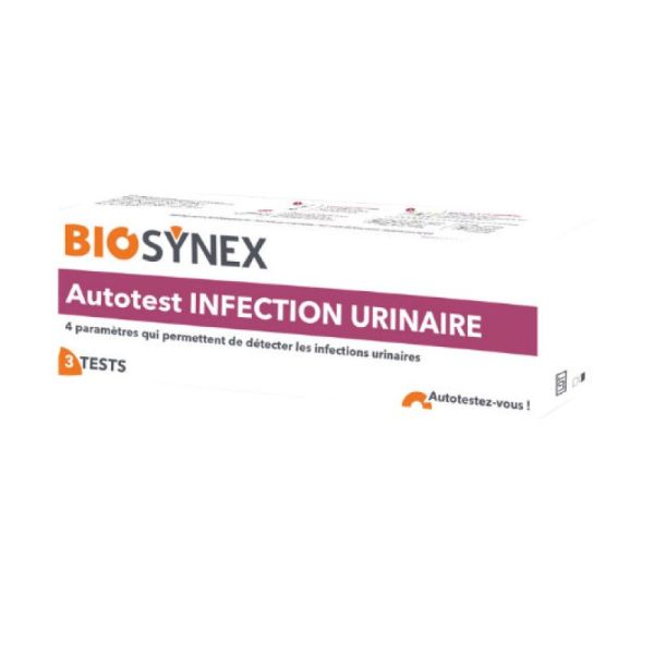 Test Détection Infection Urinaire (lot de 3)