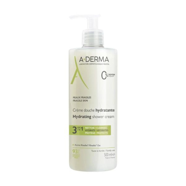 A-Derma Indisp Cr Dch Hydr 500Ml