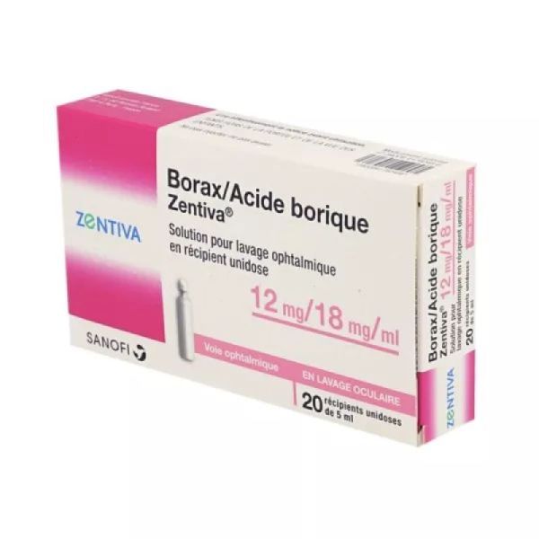 Borax/Ac.borique Ztv Sol Oph 5Ml20