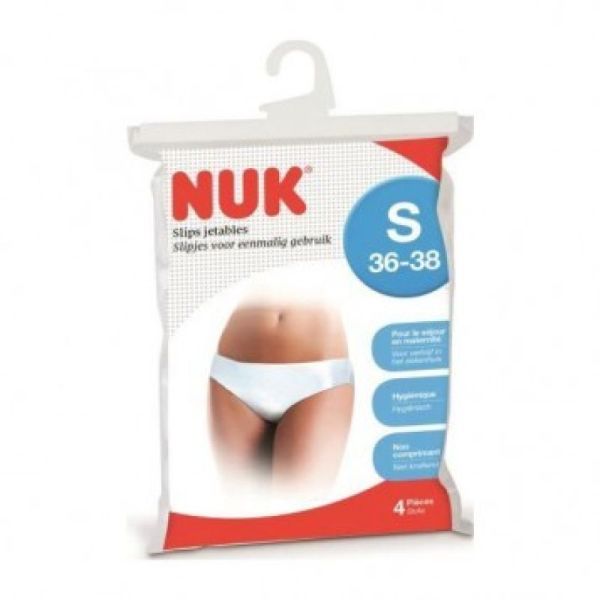 Nuk Slip Jetable Taille S Sachet/4